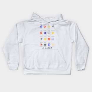 At Symbol Kids Hoodie